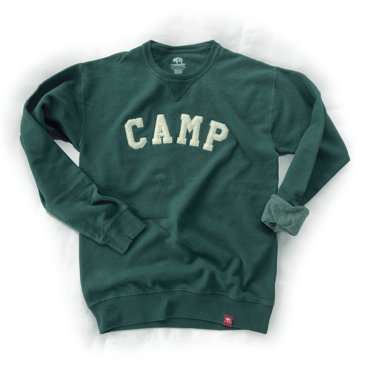 Camp Sweatshirt, Dark Green