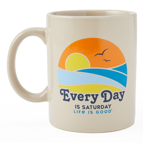 Jake's Mug Everyday Is Saturday Ocean