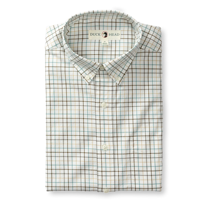 M's LS Cotton Twill Joyner Plaid Shirt