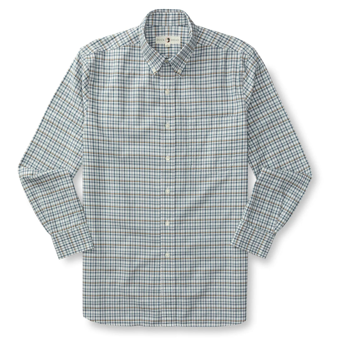 M's LS Cotton Oxford Dafton Plaid Shirt