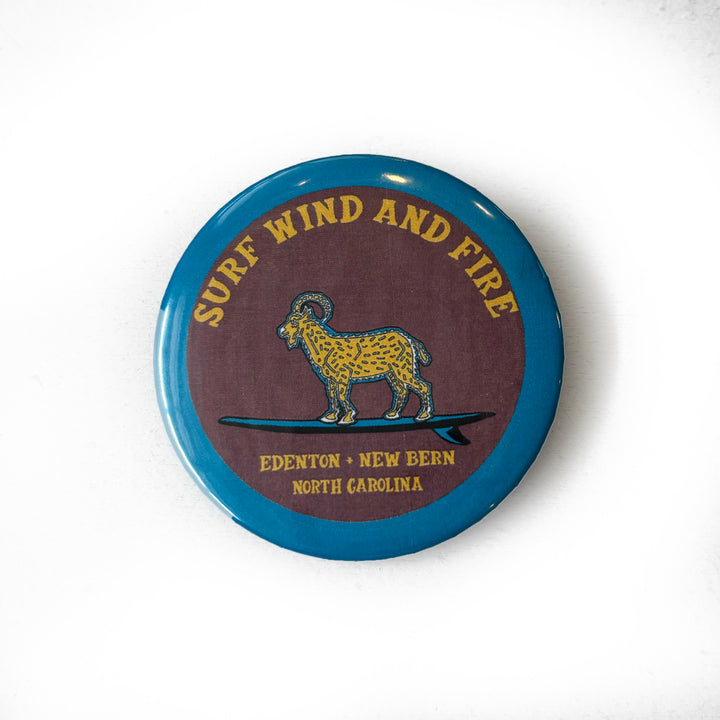 Surfing Animals Pin-back Button Package