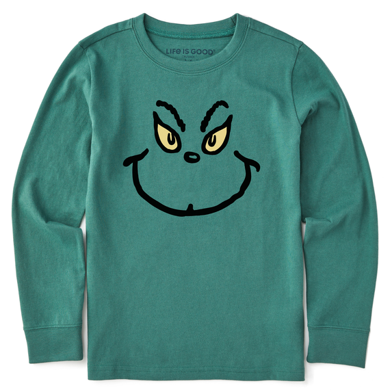 K's L/S Crusher Tee Grinch Grin