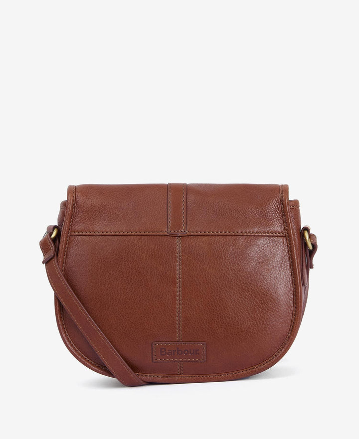 Barbour Laire Leather Saddle Bag