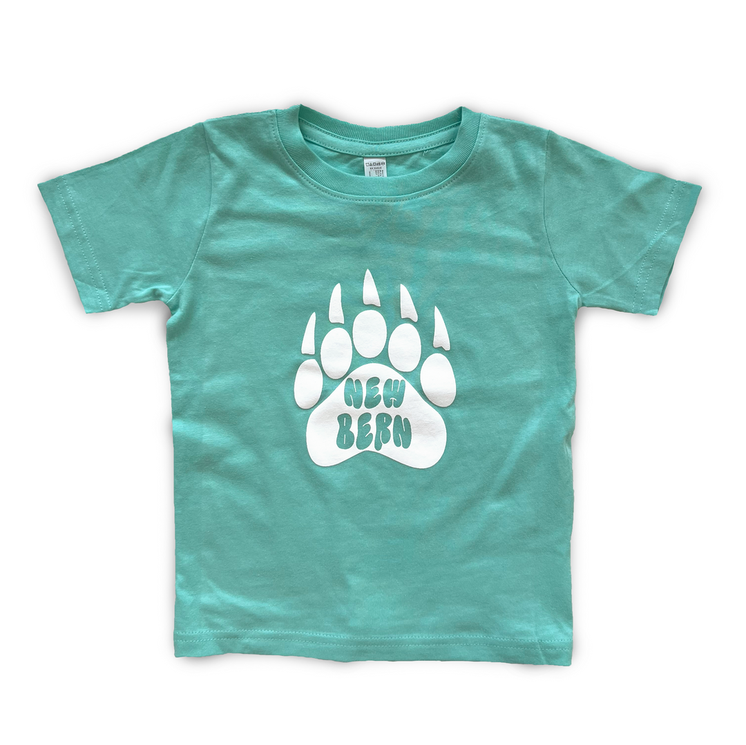 New Bern Paw Kid T-Shirt, S/S