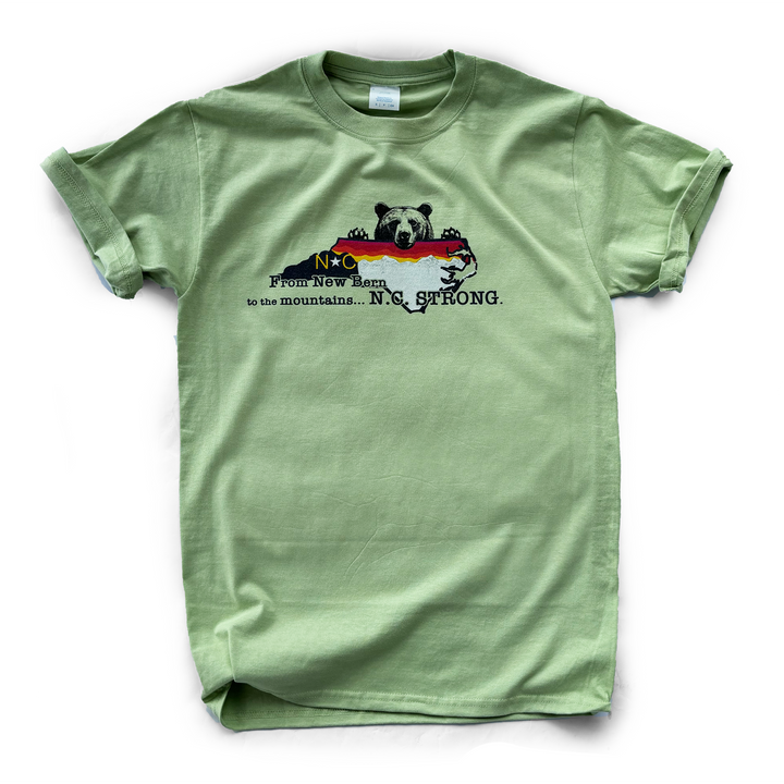 NC Strong New Bern to Mountains T-Shirt, S/S