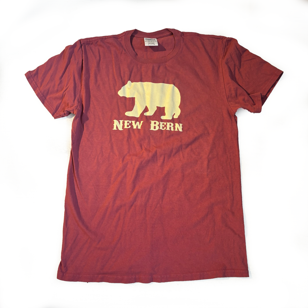 New Bern Simple Bear T-Shirt, S/S