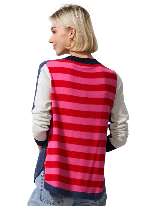 W's Stripey Stardom Crew Sweater