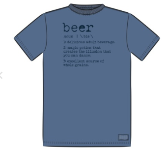 M'S S/S TEE CRUSHER BEER DEFINED