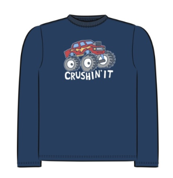 T's L/S CRUSHER TEE NAIVE CRUSHIN IT TRUCK