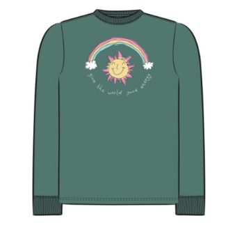 K'S L/S CRUSHER SUN AND RAINBOW GOOD ENERGY