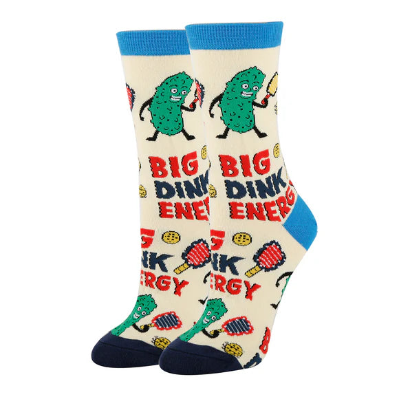 Pickel Ball/ Women's Funny Crew Sock