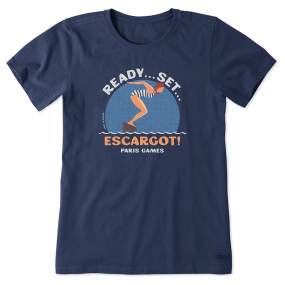 W's Ready Set Escargot Crusher Tee