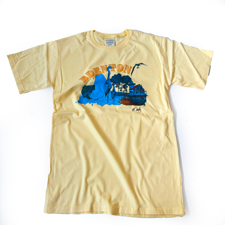 Edenton Mural T-Shirt, S/S