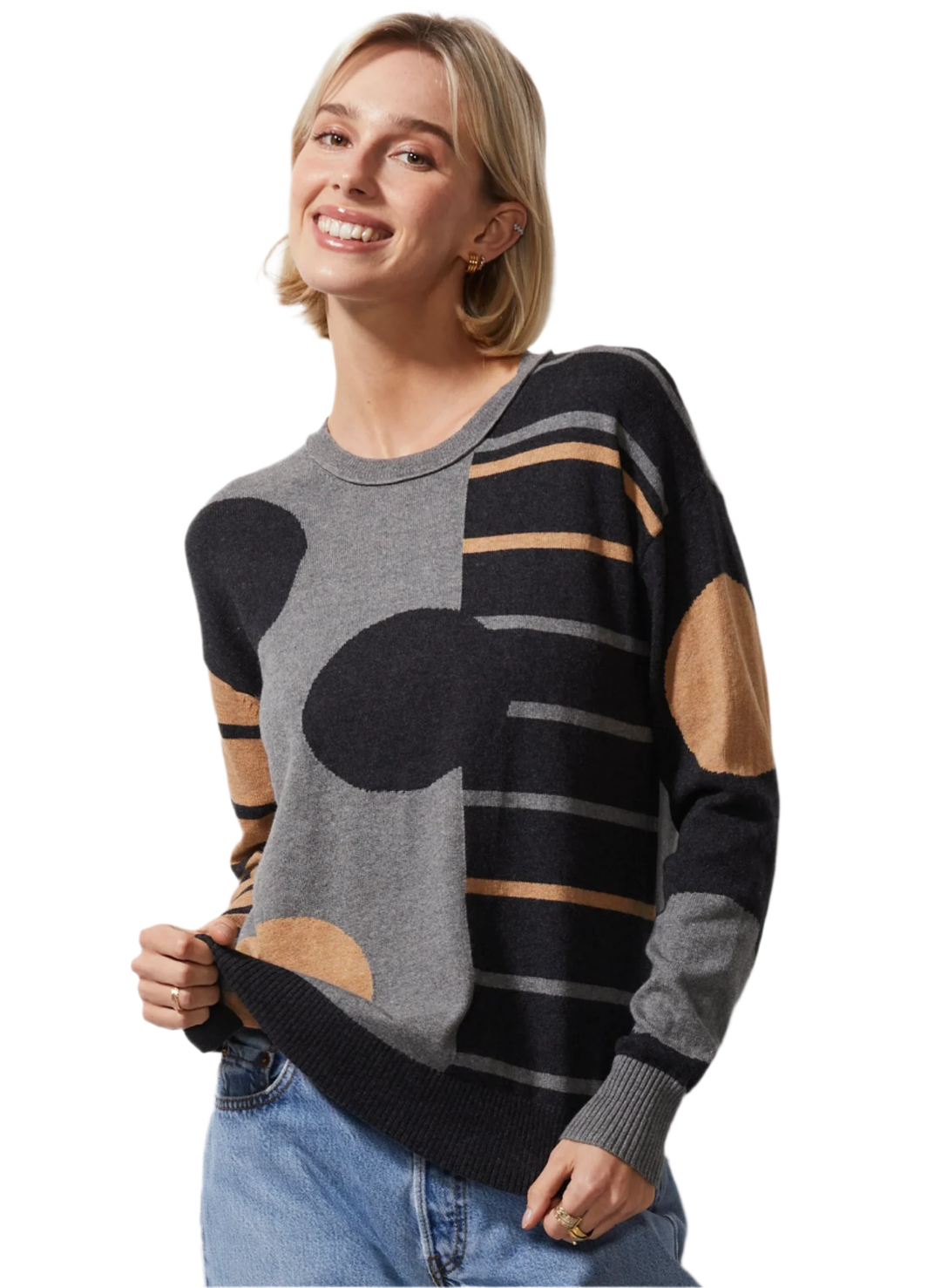 W's Spot on Stripes Sweater