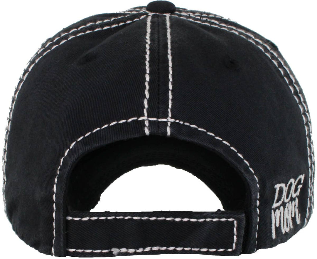 DOG MOM WASHED VINTAGE BALLCAP: HPK