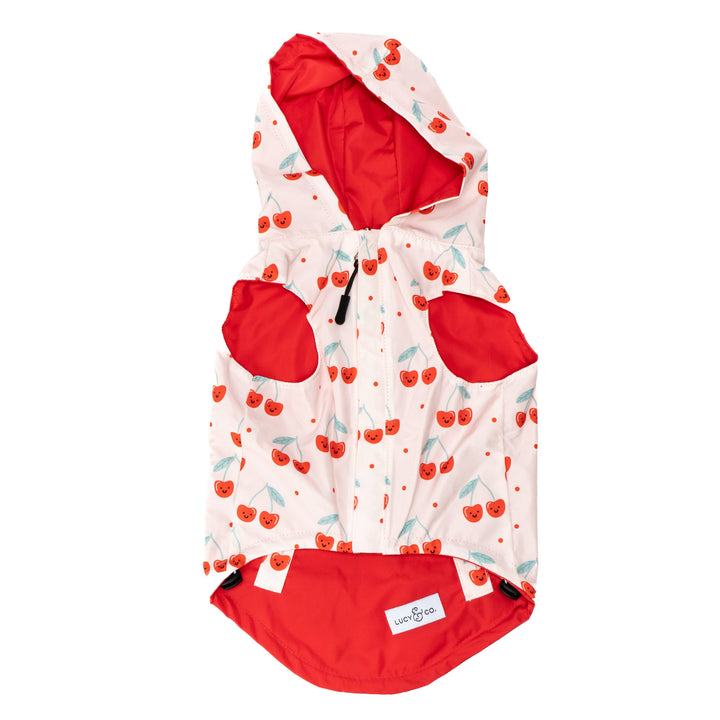 The Cheery Cherries Reversible Raincoat