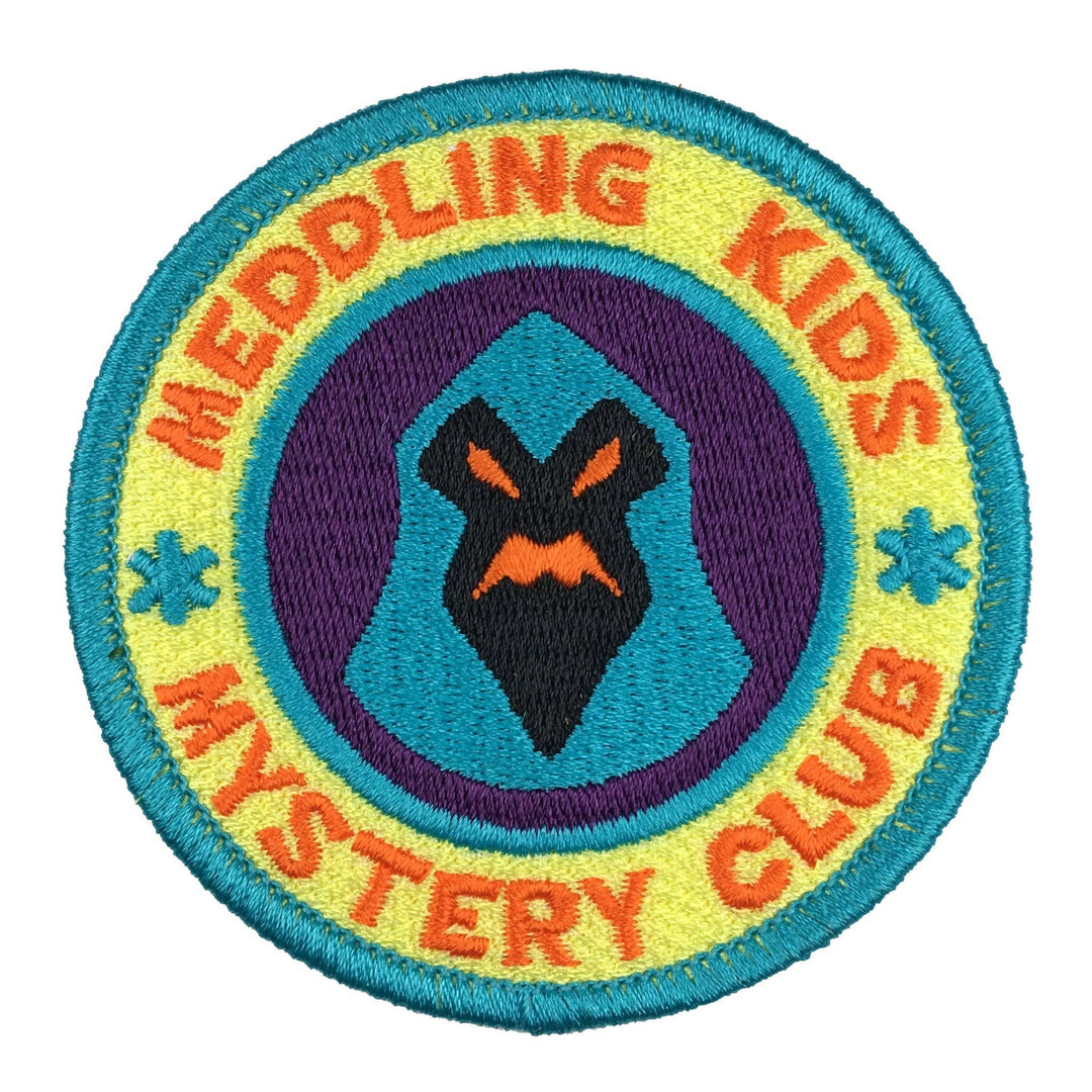 Meddling Kids Mystery Club Patch: Iron-on