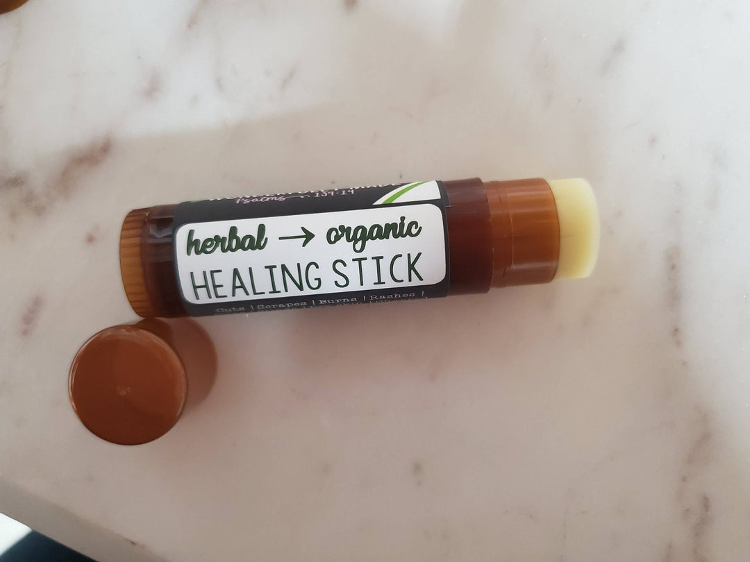 Herbal Healing Stick | Travel Size | Calendula Chickweed