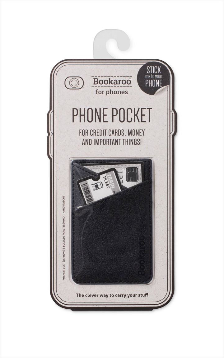 Bookaroo Phone Pocket: Cream