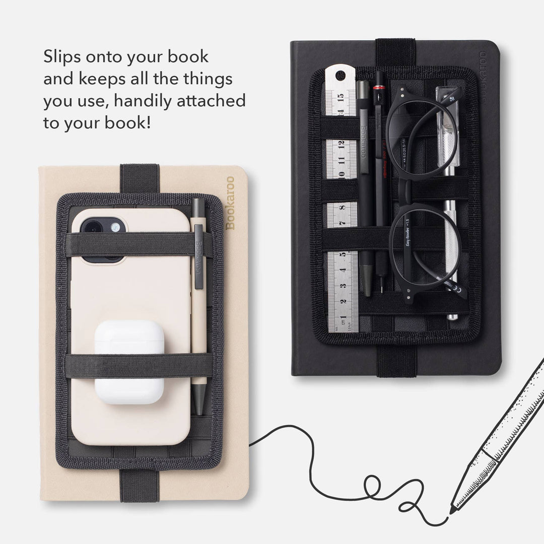 Bookaroo Notebook Tidy: Charcoal