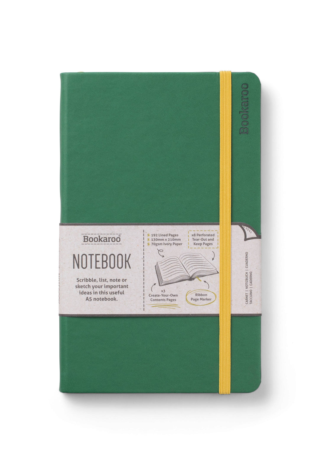 Bookaroo A5 Notebook: Turquoise