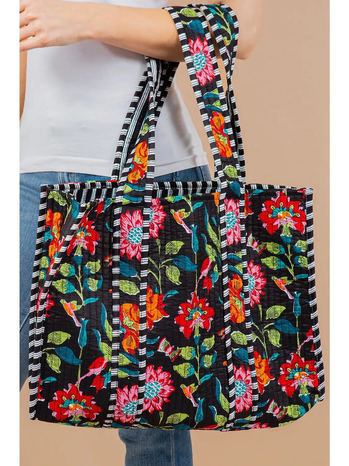 Quilted Tote Bag