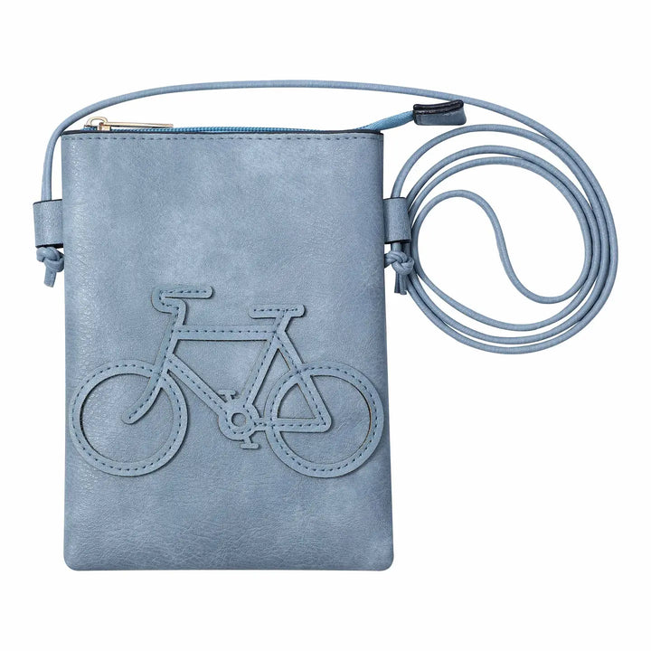 Bicycle Laser Cut Crossbody Cellphone Bag