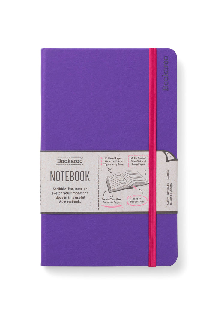 Bookaroo A5 Notebook: Charcoal