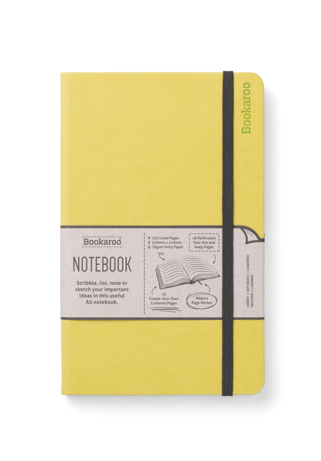 Bookaroo A5 Notebook: Turquoise