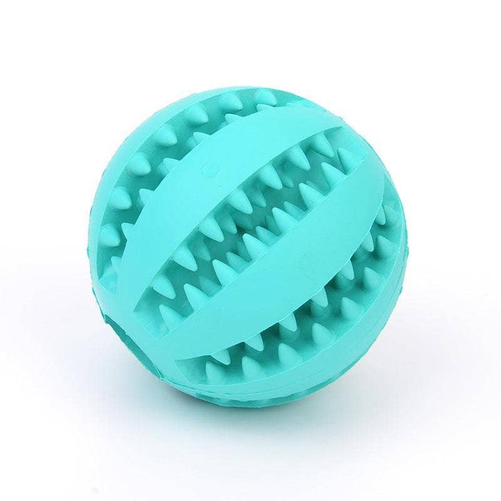 Minty Munch-N-Play Rubber Feeding Ball: 7Cm Red