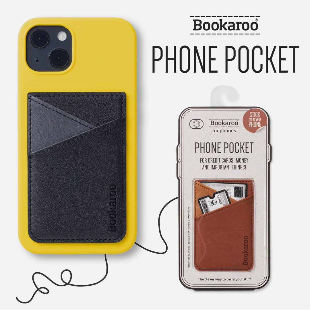 Bookaroo Phone Pocket: Black