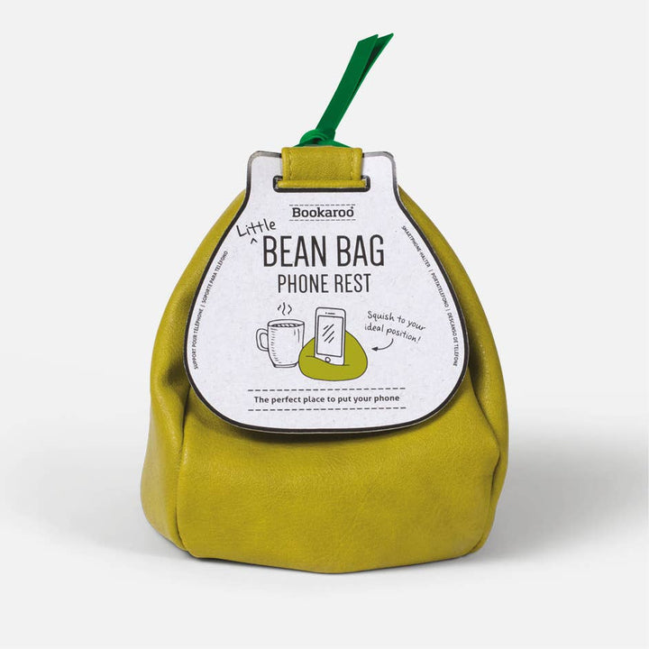 Little Bean Bag Phone Rest: Yellow