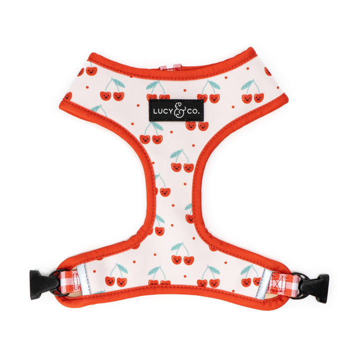 The Cheery Cherries Reversible Harness: Medium