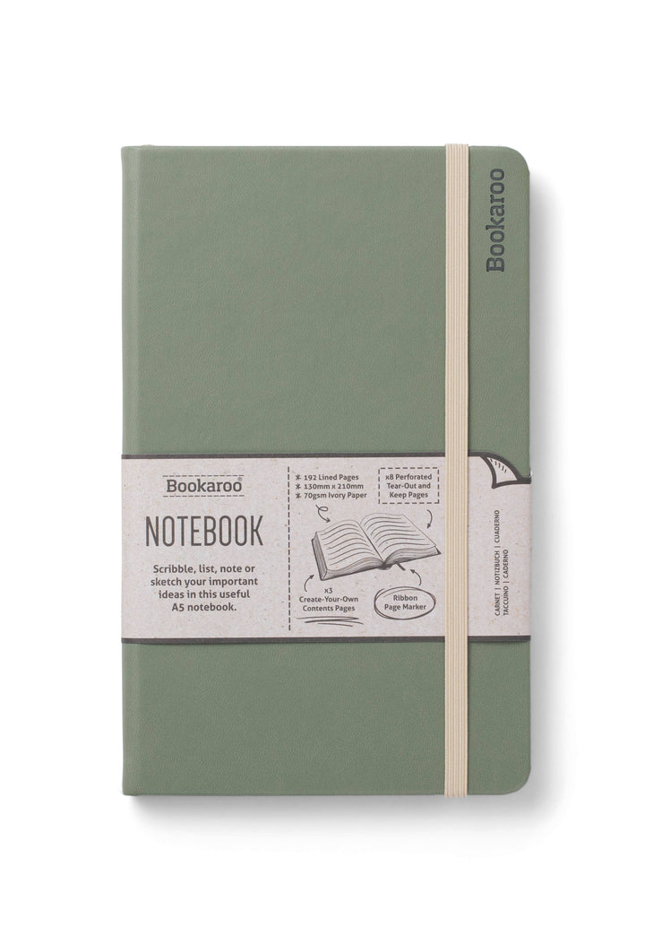 Bookaroo A5 Notebook: Charcoal