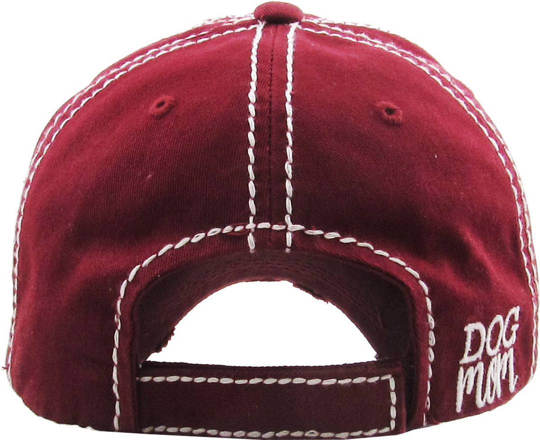 DOG MOM WASHED VINTAGE BALLCAP: LPR