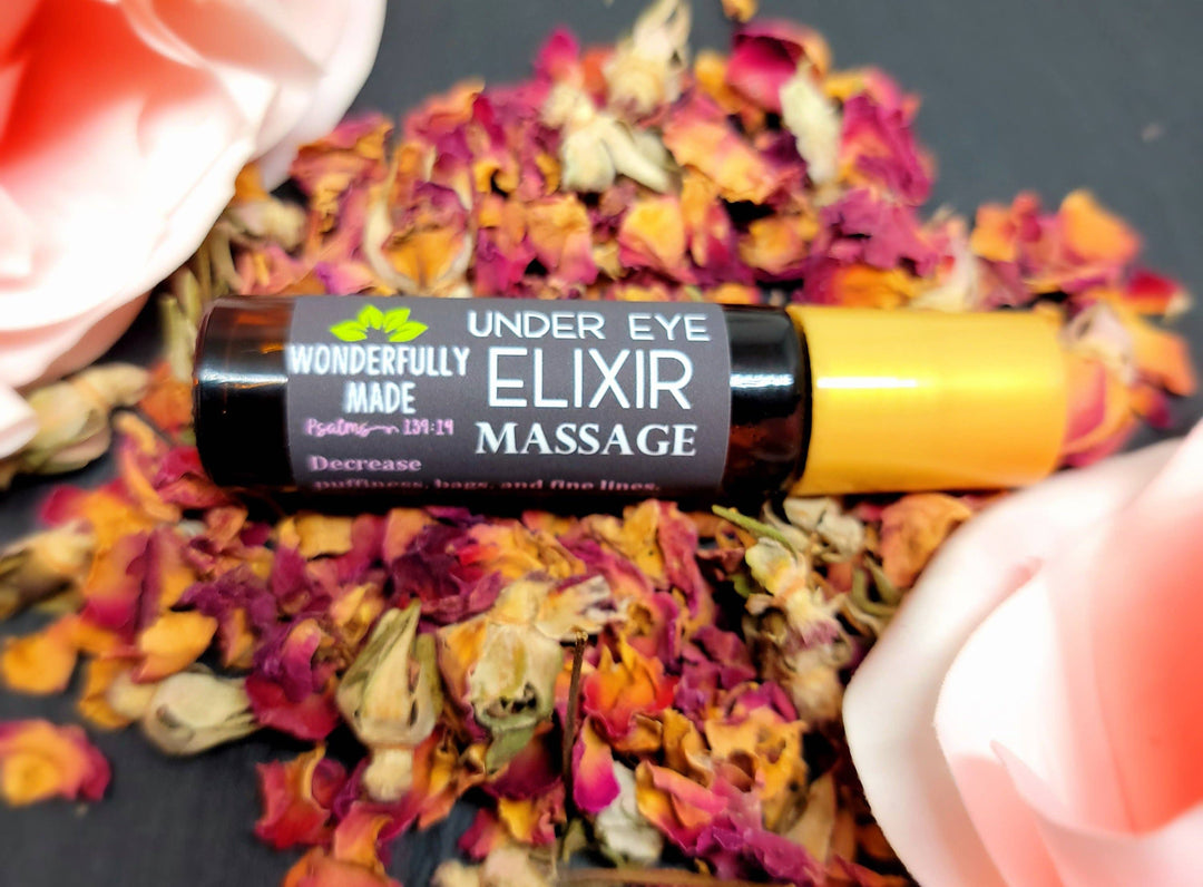 Under Eye Elixir Massage Roller |Dark Circles Puffiness bags