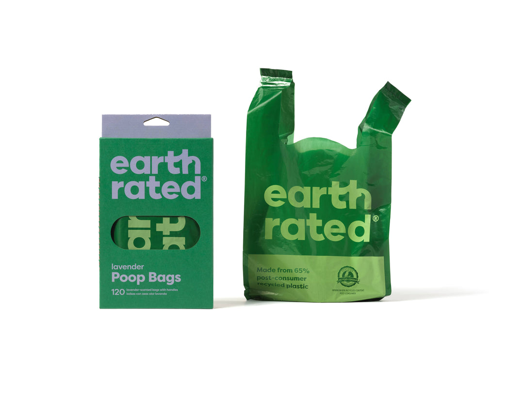 Earth Rated Lavender Easy-Tie Poop Bags 120ct