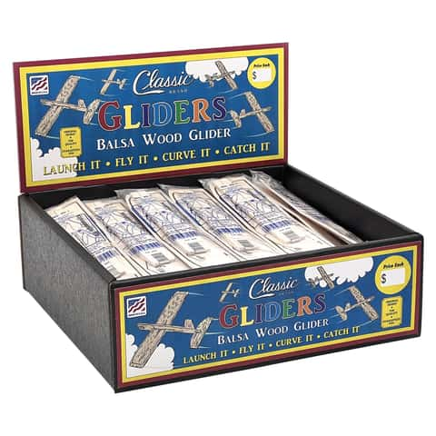 Balsa Wood Glider 8"