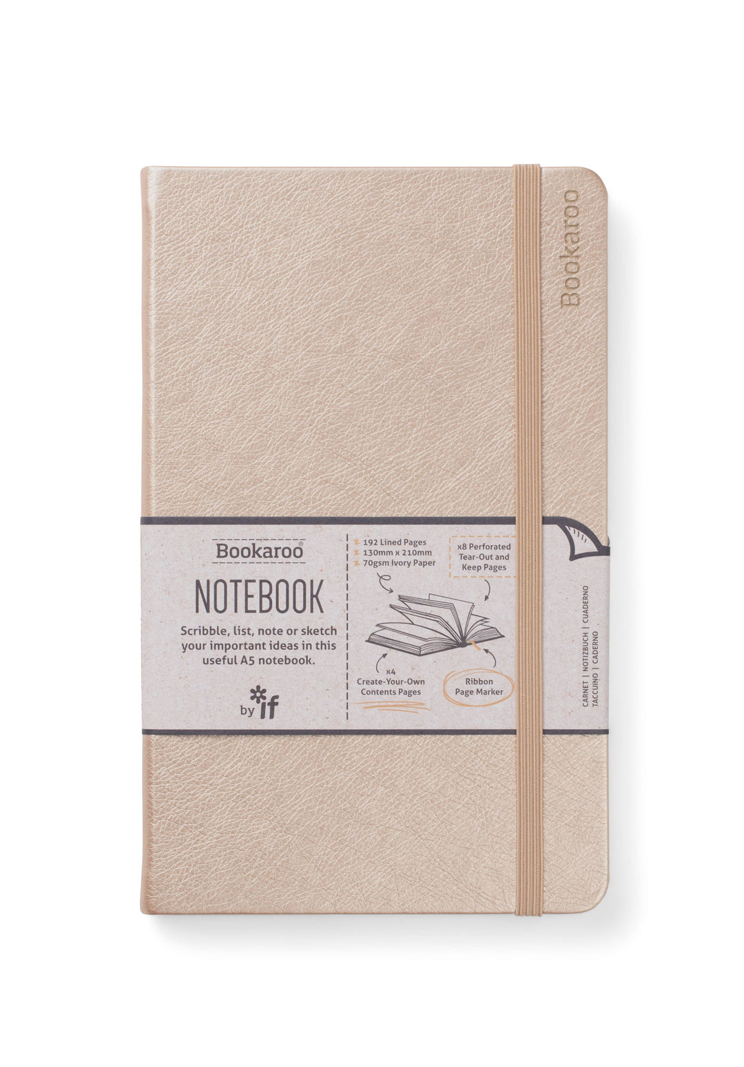 Bookaroo A5 Notebook: Turquoise