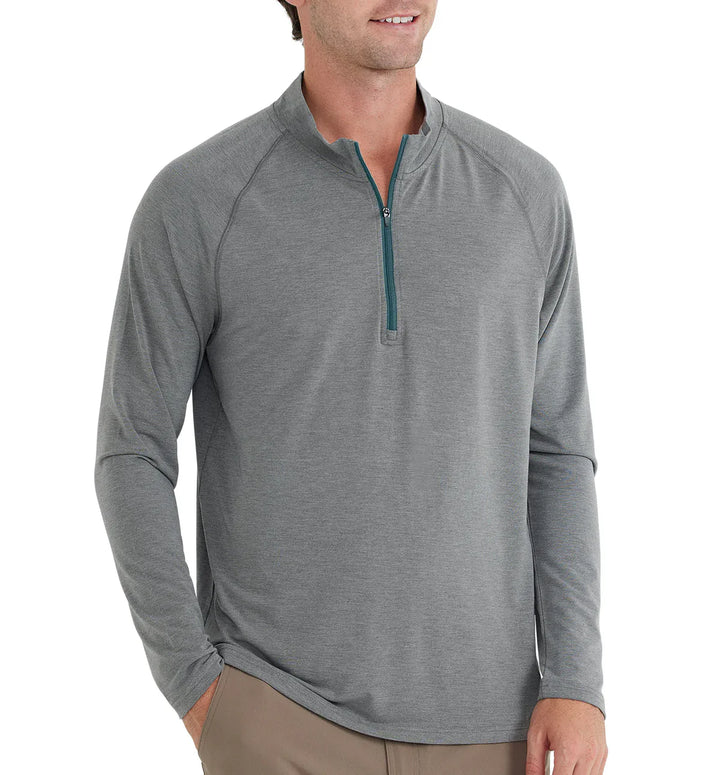 M's Bamboo Flex Quarter Zip