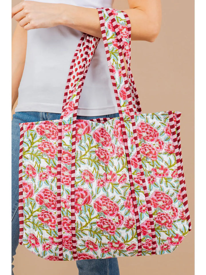 Quilted Tote Bag