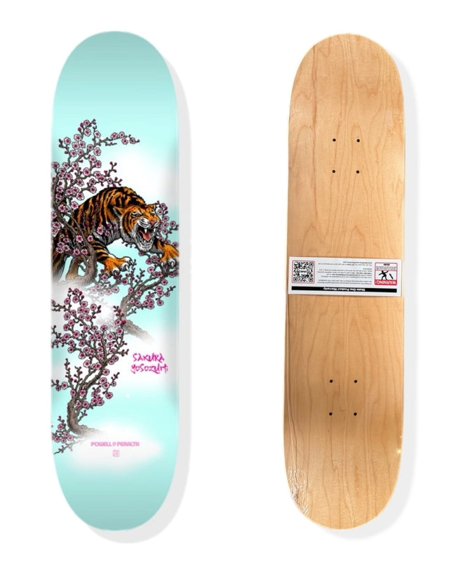 PWL/P Yosozumi Tiger 8" Deck, Blue