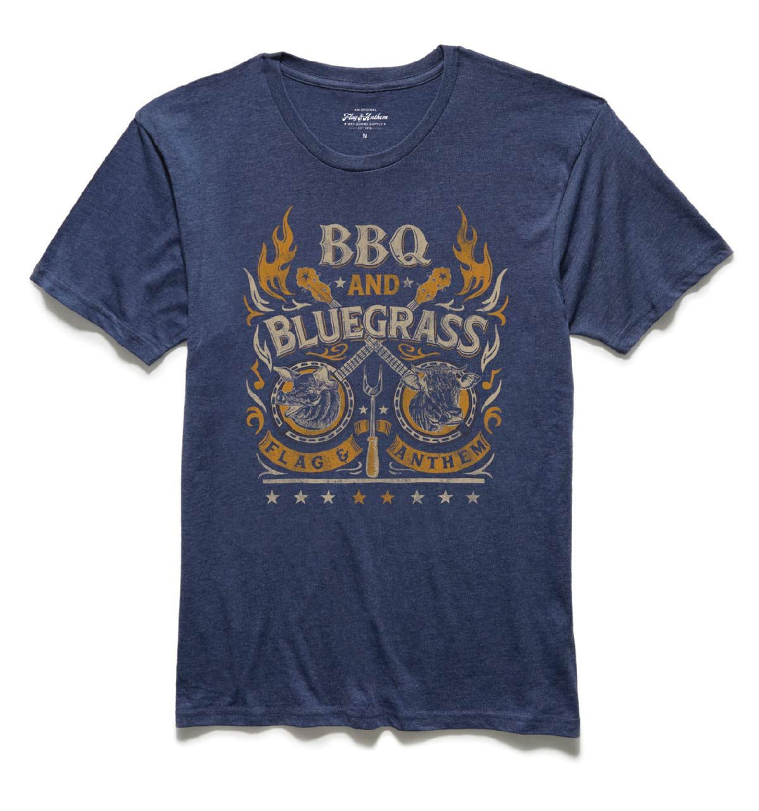 M's BBQ and Bluegrass SS Tee