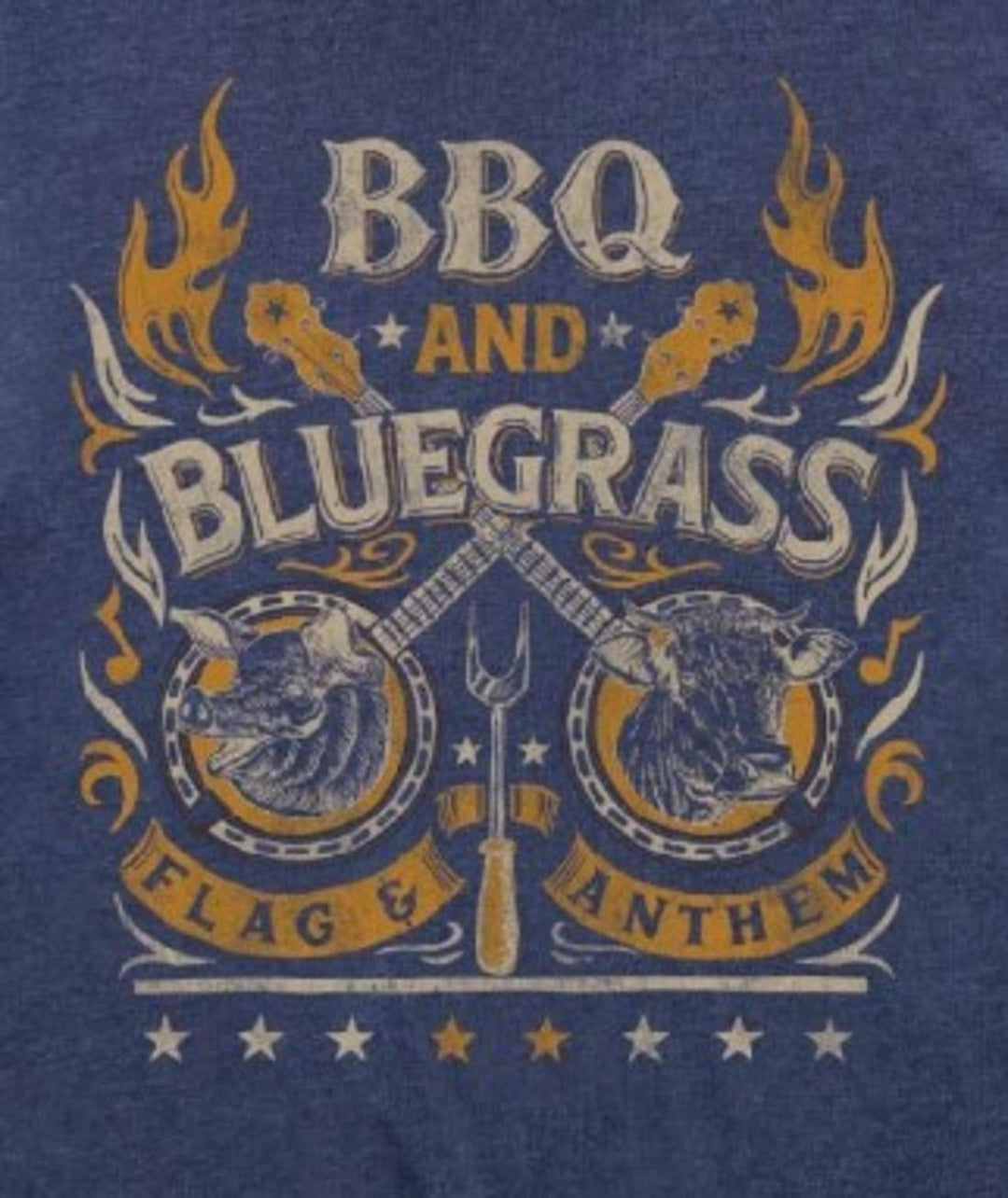 M's BBQ and Bluegrass SS Tee