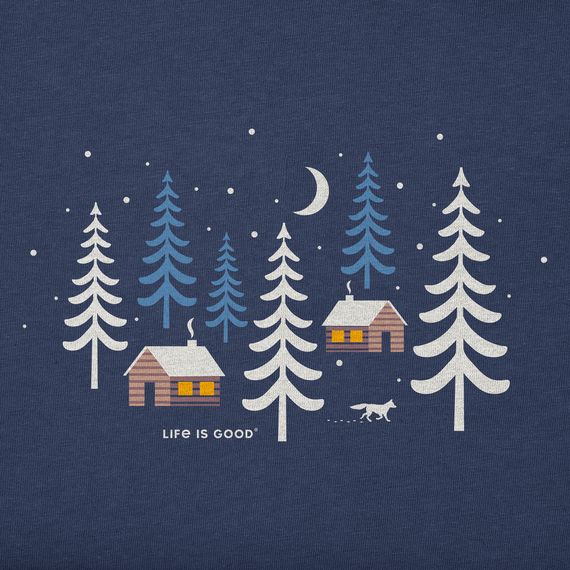 GWP W's Crusher Tee Winter Cabins Fox