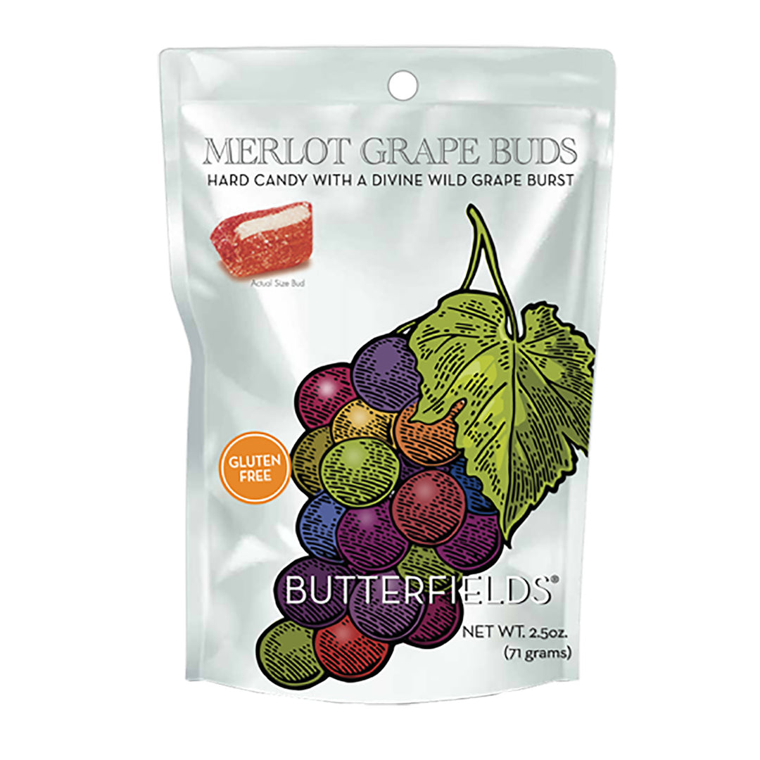 Muscadine Grape Buds Hard Candy 2.5 oz