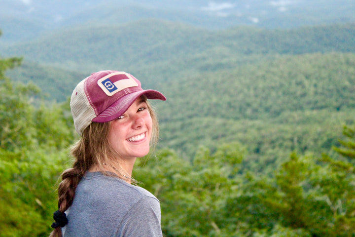 North Carolina Flag Patch Trucker Hat