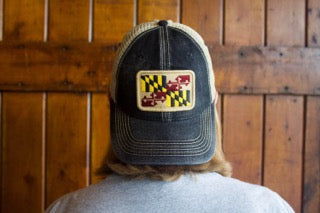 Maryland Flag Patch Trucker Hat